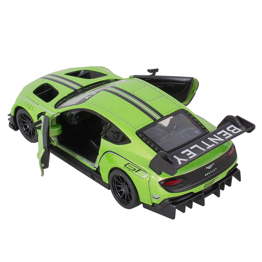 Машина метал. Bentley Continental GT3 мет. инерц. модель машины 1:36