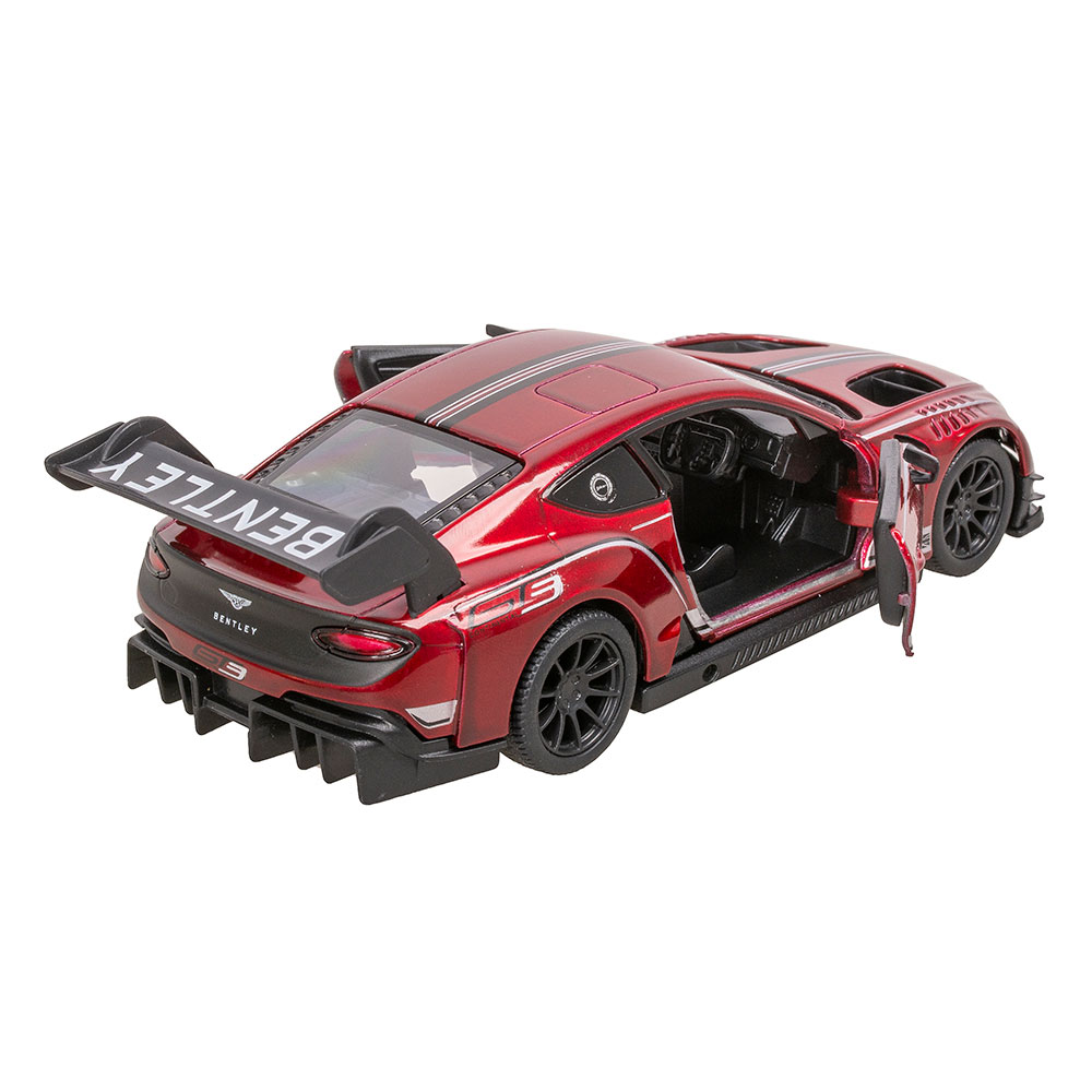 Машина метал. Bentley Continental GT3 мет. инерц. модель машины 1:36