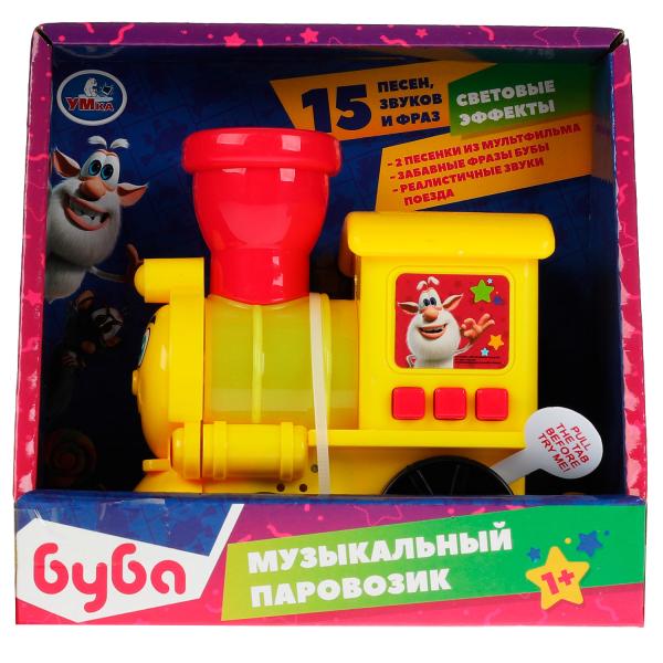 Паровозик музыкальный Буба в кор. Умка 338750