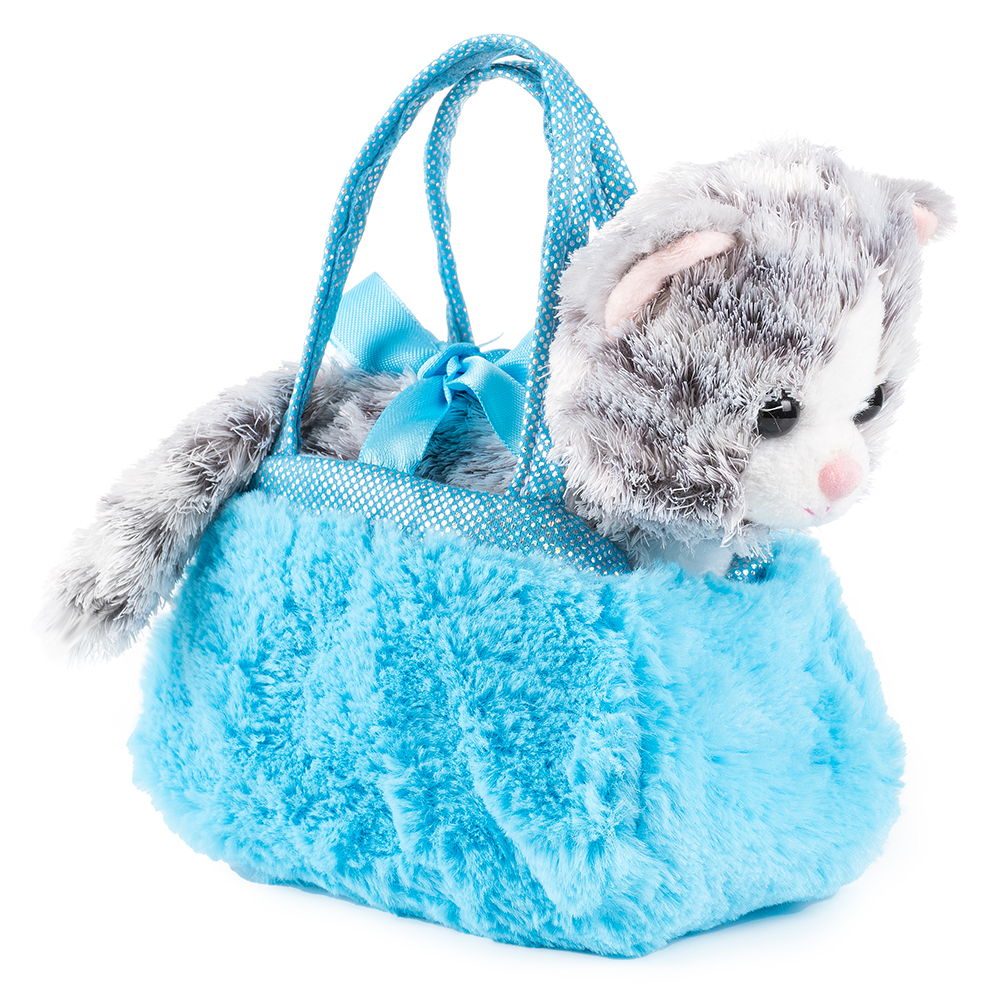 Котик в сумочке-переноске