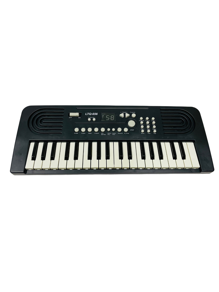 Пианино от сети с микрофоном 37 клавиш (USB кабель без блока) LTQ-656 в кор. 340223