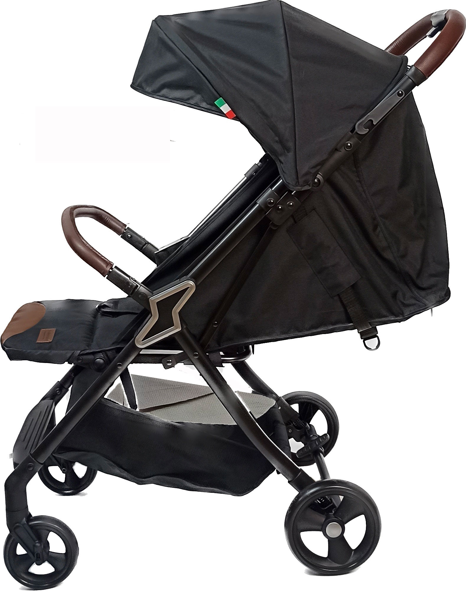 Прогулочная коляска Bella Baby (черный)