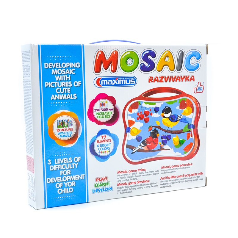 Мозаика с картинками 77 эл