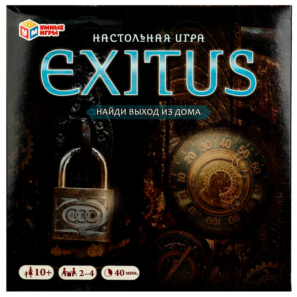 НИ Умные игры Найди выход из дома Экзит 40 карточек 250*250*55 мм 324785