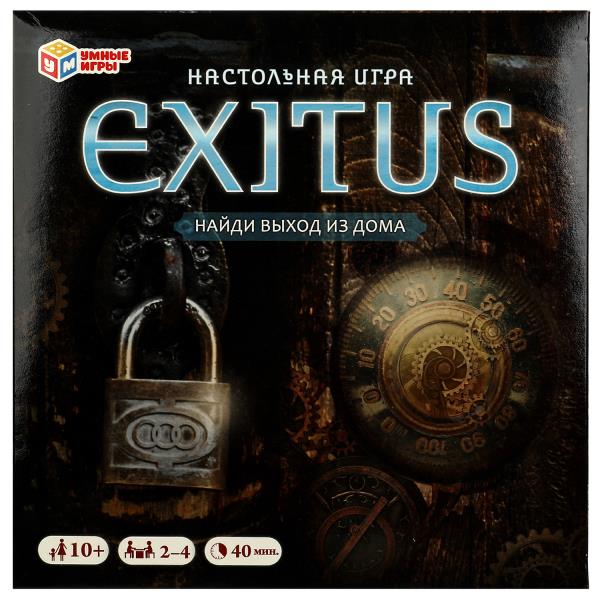 НИ Умные игры Найди выход из дома Экзит 40 карточек 250*250*55 мм 324785
