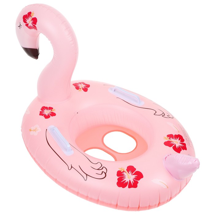 Плот для плавания Фламинго 72 х 60 см см розовый