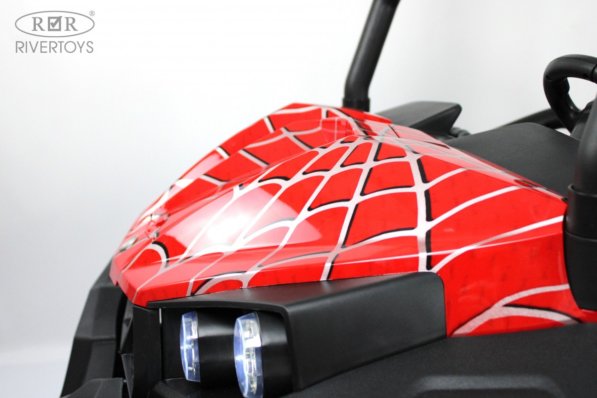 Машина на аккум. 4WD 24V красный Spider