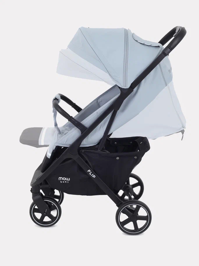 Коляска детская MOWBaby Flip Silver
