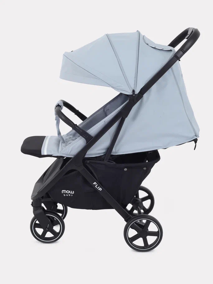 Коляска детская MOWBaby Flip Silver