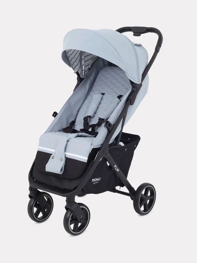 Коляска детская MOWBaby Flip Silver