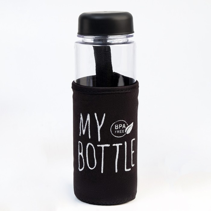 Бутылка для воды My bottle 500 мл, 19.5 х 6 см микс