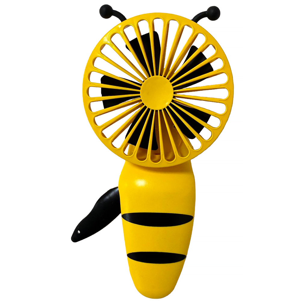 Вентилятор Пчелка со светом/12шт в упак.