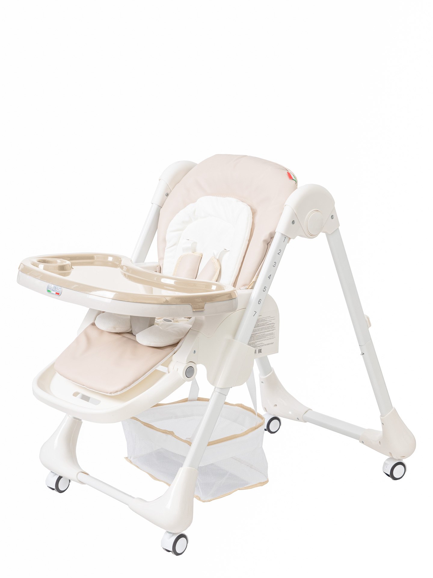 Стульчик для кормления BellaBaby B003S (бежевый)