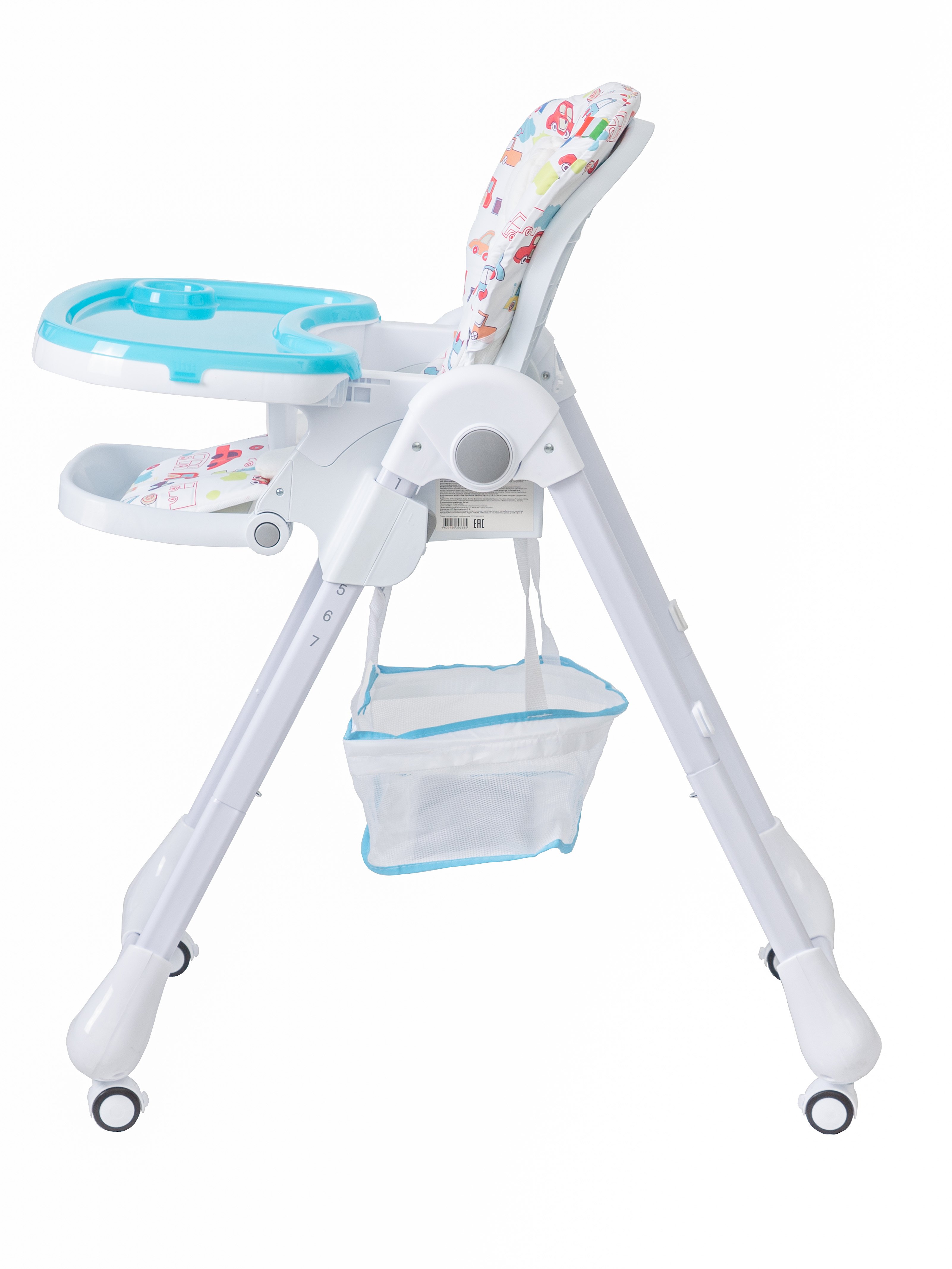 Стульчик для кормления BellaBaby B003S (голубой)