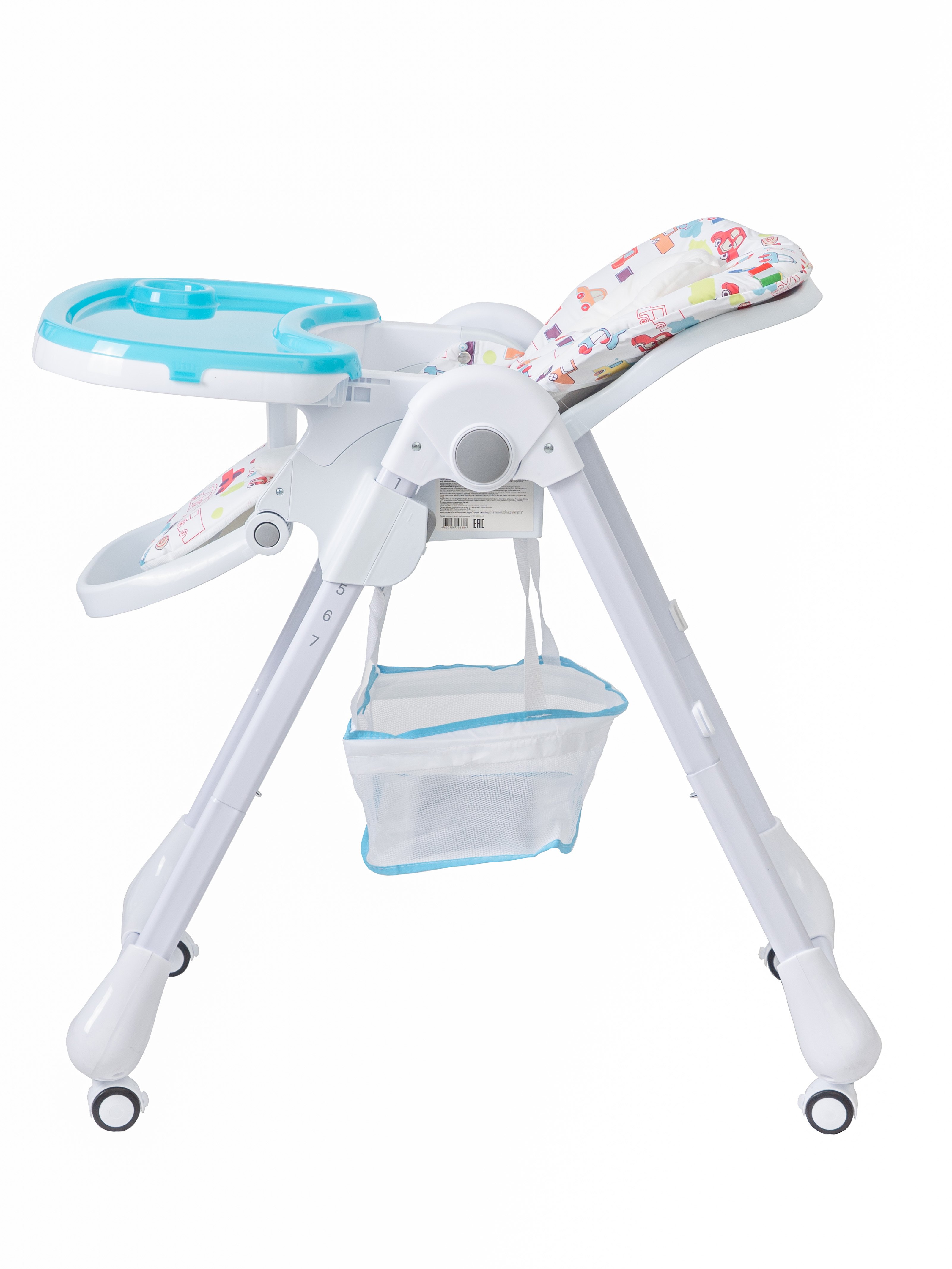 Стульчик для кормления BellaBaby B003S (голубой)