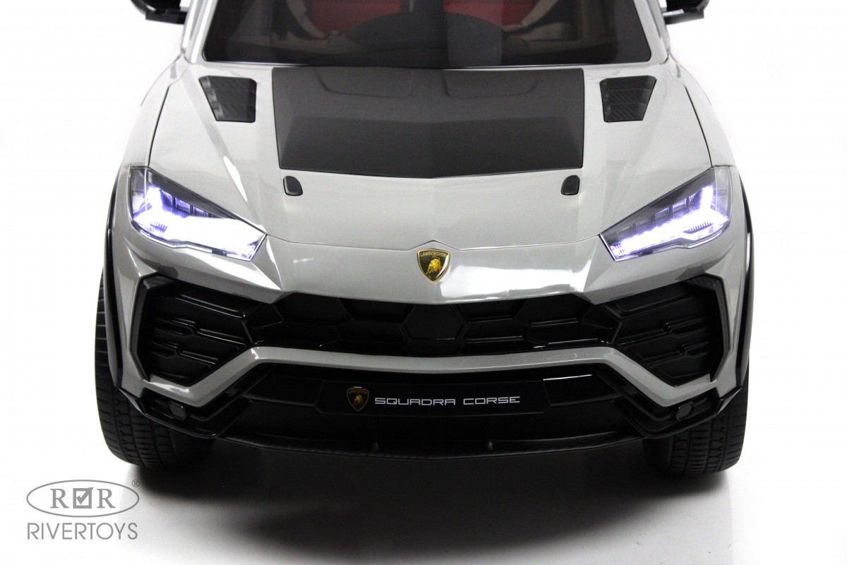 Машина на аккум. Lamborghini Urus серый