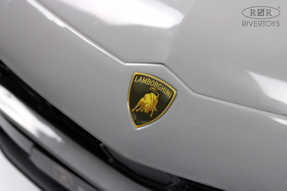 Машина на аккум. Lamborghini Urus серый
