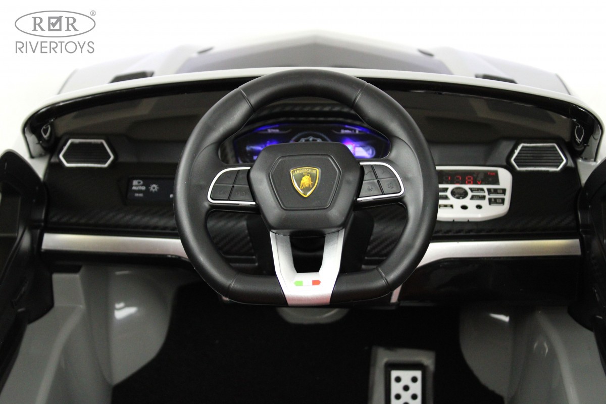 Машина на аккум. Lamborghini Urus серый
