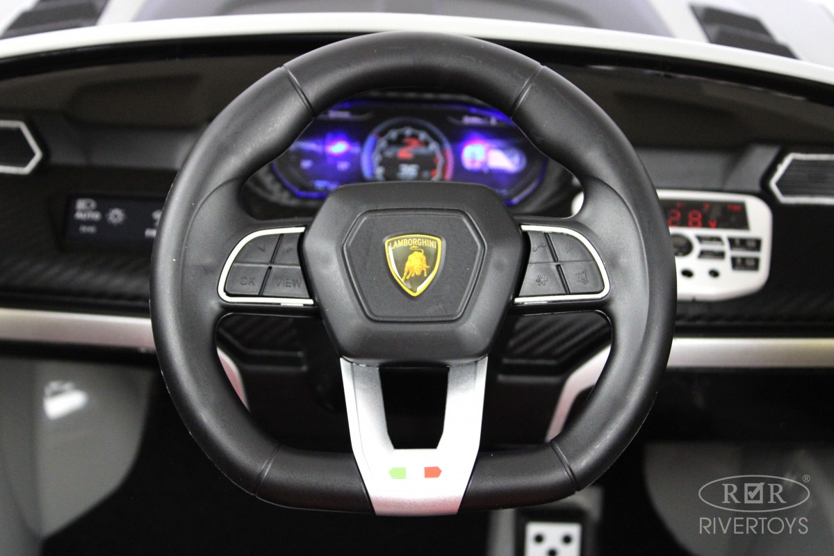 Машина на аккум. Lamborghini Urus серый