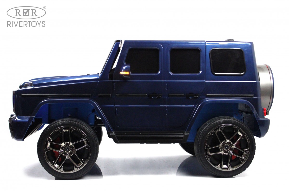 Машина на аккум. Mercedes-AMG G63 синий глянец