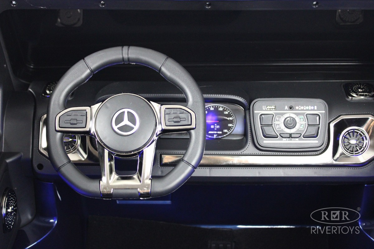 Машина на аккум. Mercedes-AMG G63 синий глянец