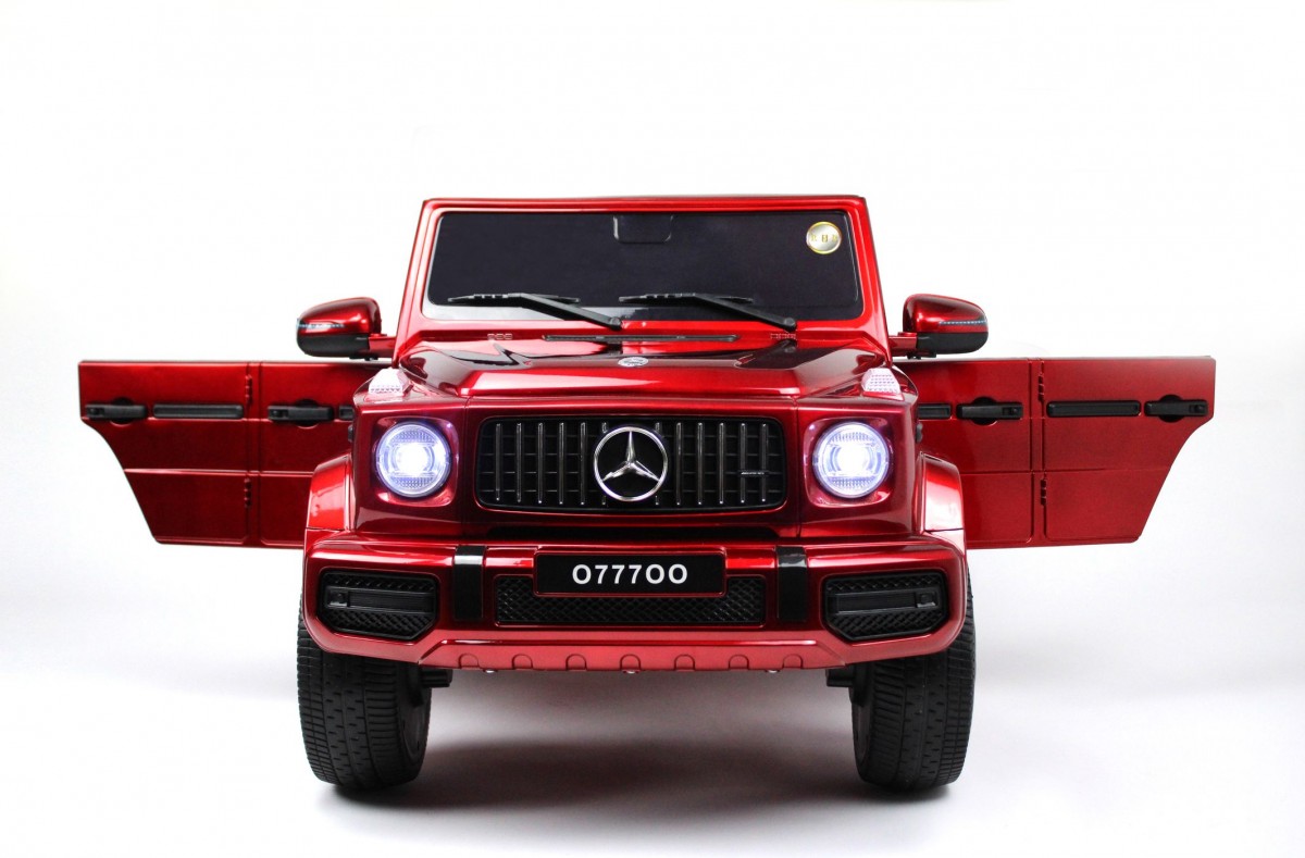 Машина на аккум. Mercedes-Benz G63 вишневый глянец