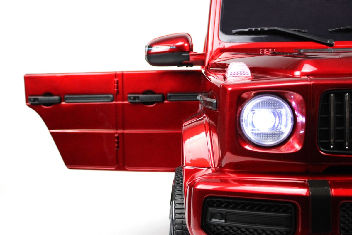 Машина на аккум. Mercedes-Benz G63 вишневый глянец