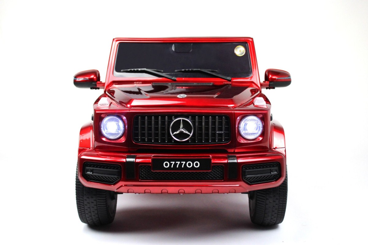 Машина на аккум. Mercedes-Benz G63 вишневый глянец