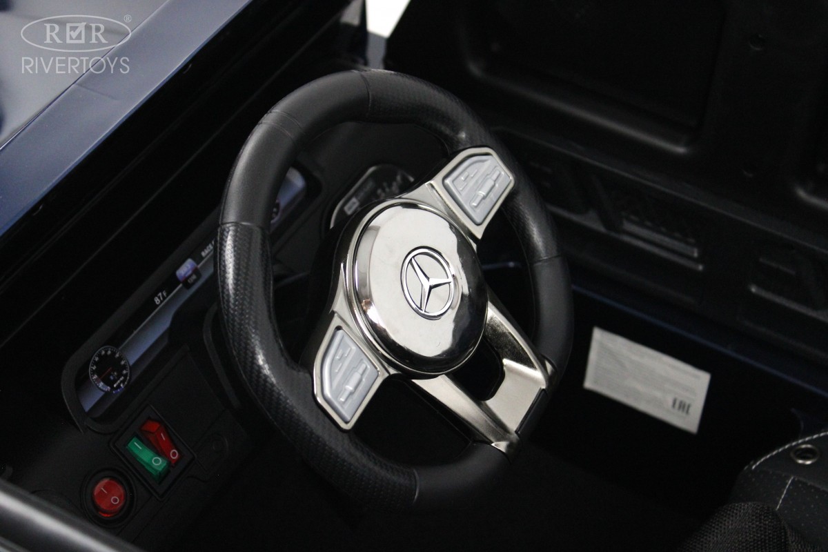 Машина на аккум. Mercedes-AMG G63 4WD синий глянец