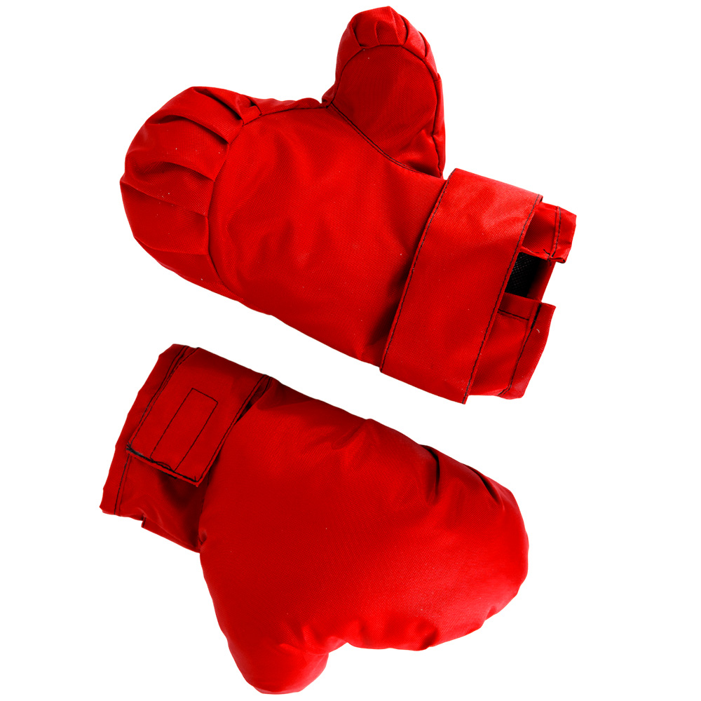 Набор для бокса Мишка 40 см красный Dvizhok