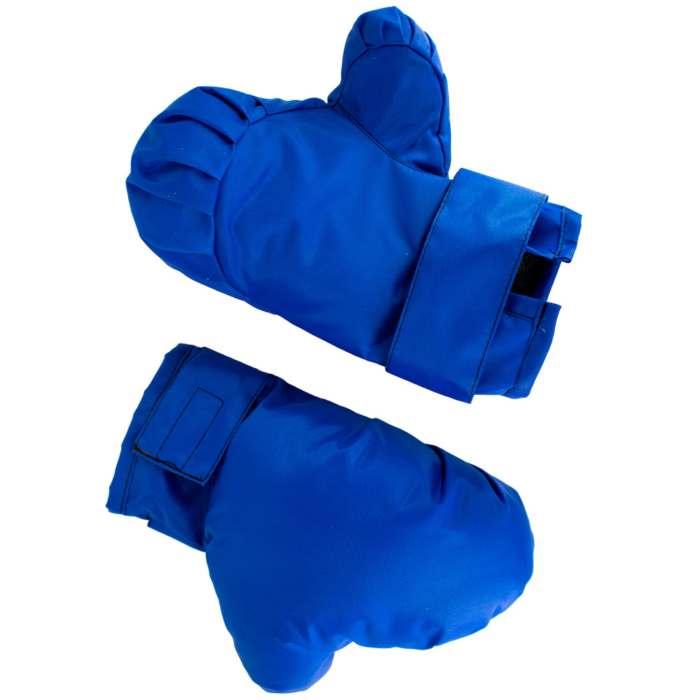 Набор для бокса Dvizhok Перчатки 60 см синий
