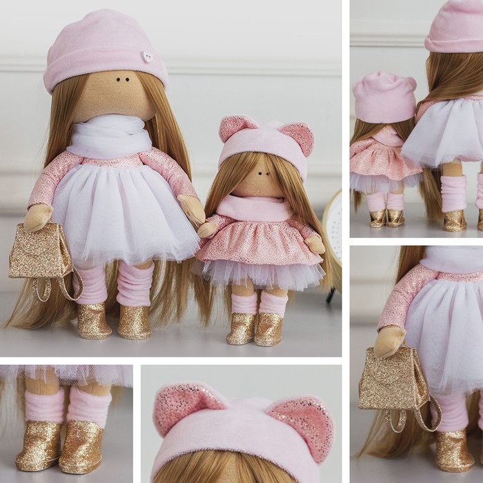 Набор для шитья Интерьерные куклы Иви и Эми 15,6 × 22.4 × 5.2 см