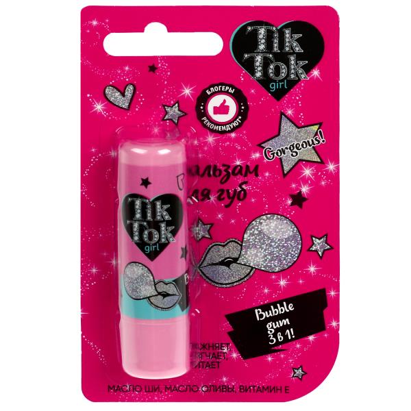 Бальзам для губ bubble gum 4,2 г Tik tok Girl 356015