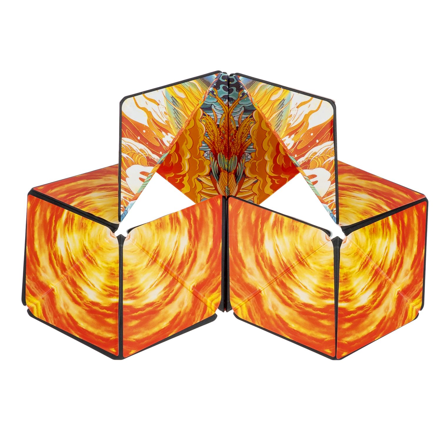 Магнитный куб-трансформер 3D-мистика Bondibon, ВOX 6,2x6,2x6,2cм, арт. 036