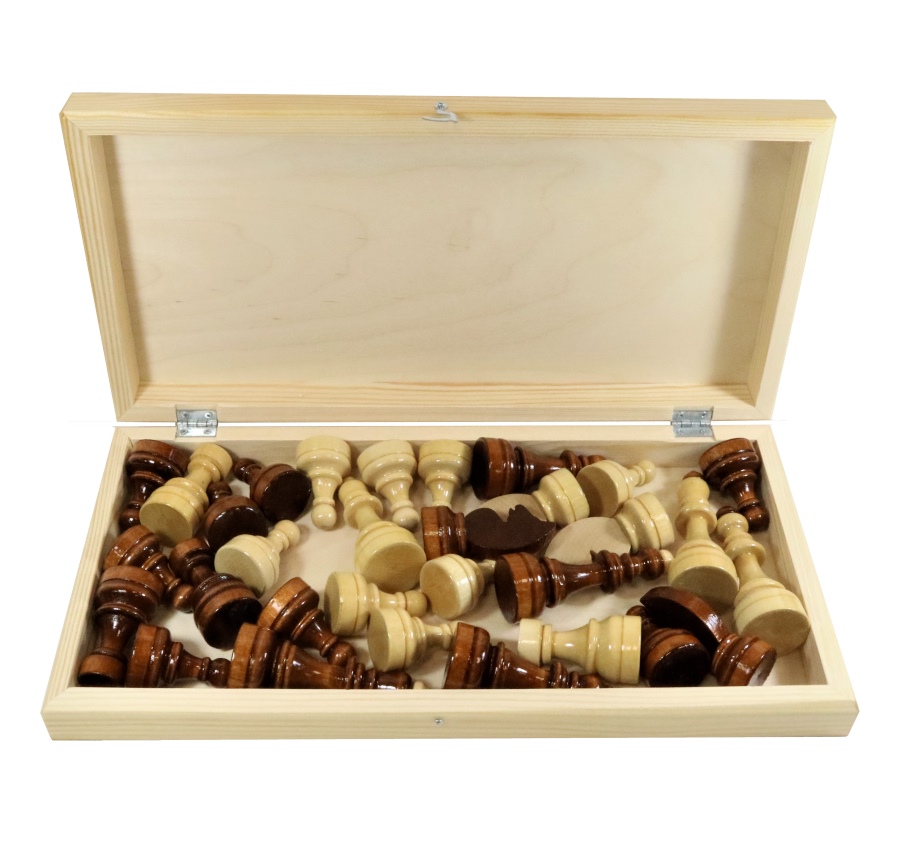 Шахматы Гроссмейстерские (деревянная коробка)