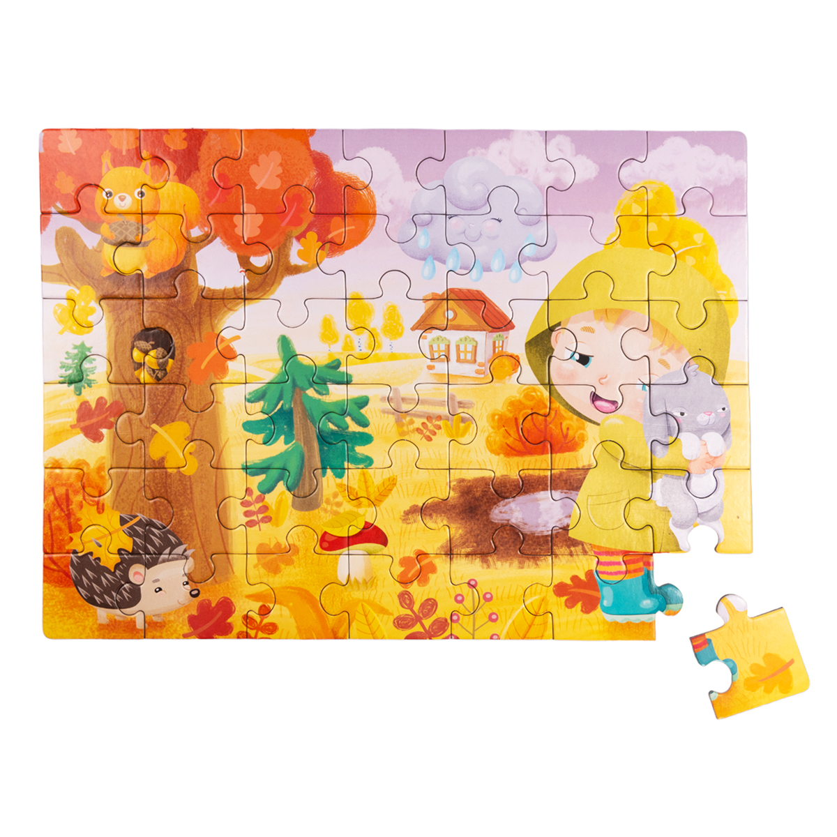 Пазл First Puzzle 4 в 1 Времена года Baby Toys