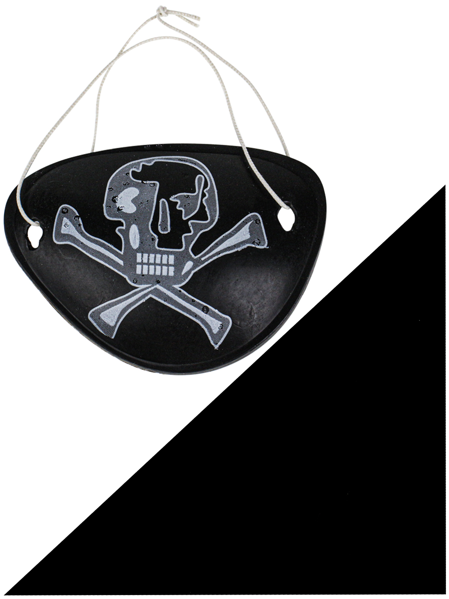 Набор Пиратский остров-9 (труба, треуголка, повязка, крюк) в пакете