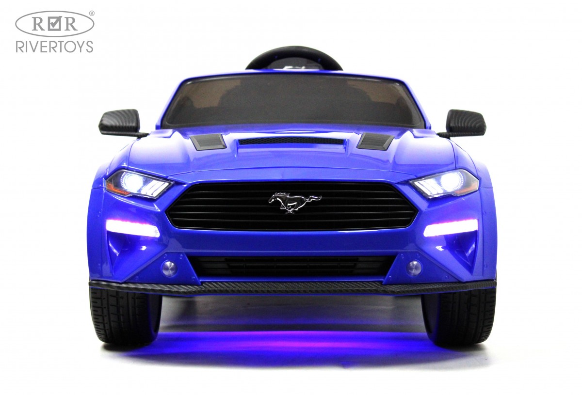 Машина на аккум. Ford Mustang GT синий