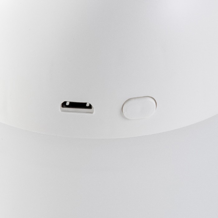Ночник-увлажнитель Довольный котик LED 2Вт USB 250мл белый 8,4х8,4х10,8 см