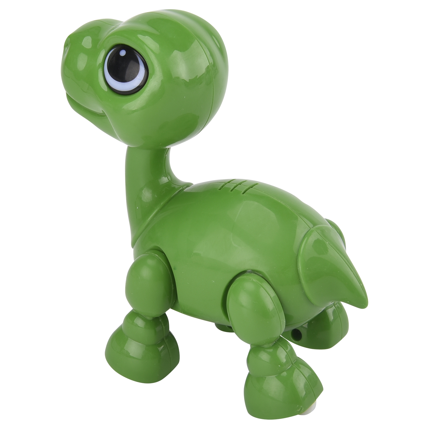 Интерактивная игрушка Mioshi active Умные животные Динозаврик 13 см, упр.звуками, свет, звук, подв