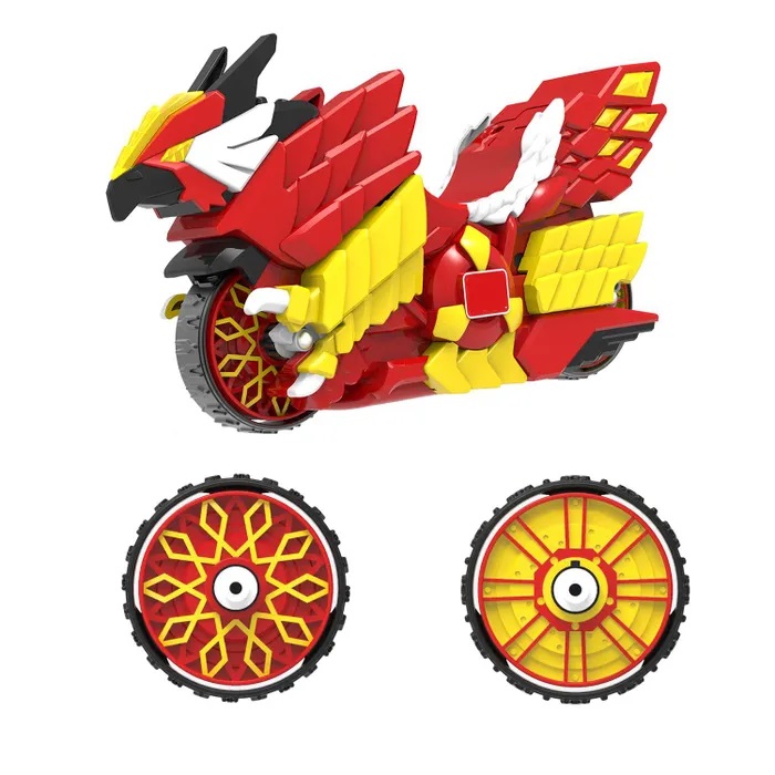 Боевой мотоцикл с волчком Огненный сокол