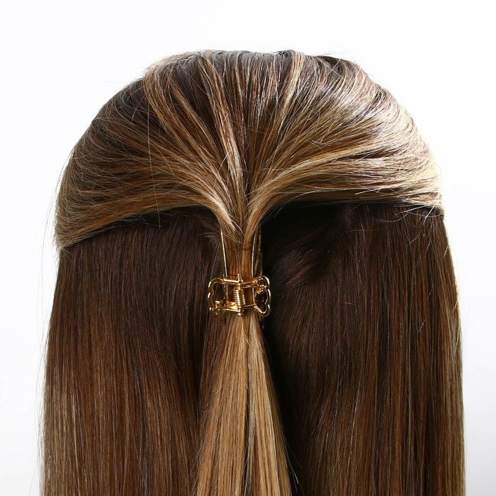 Краб для волос металлический For you 7.5 х 5 см
