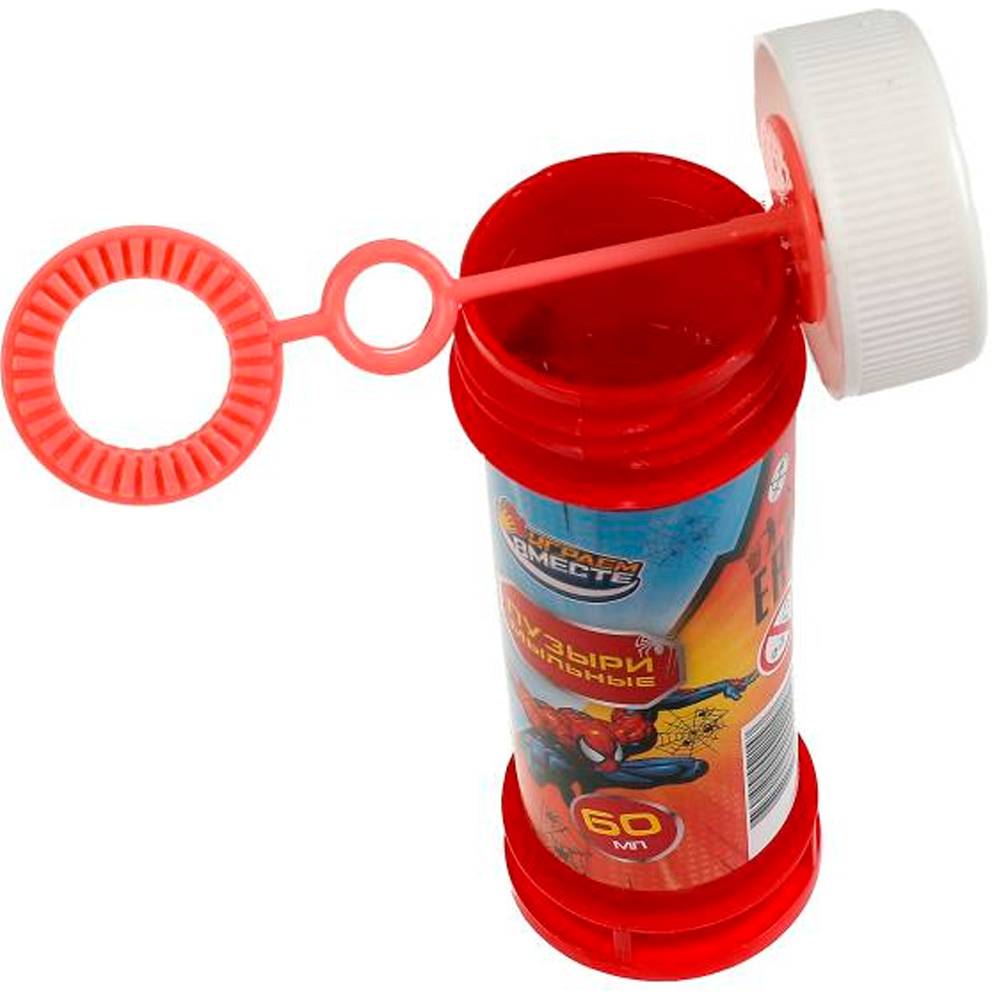 Мыльные пузыри Супер герои 60мл/36шт в упак. 350390