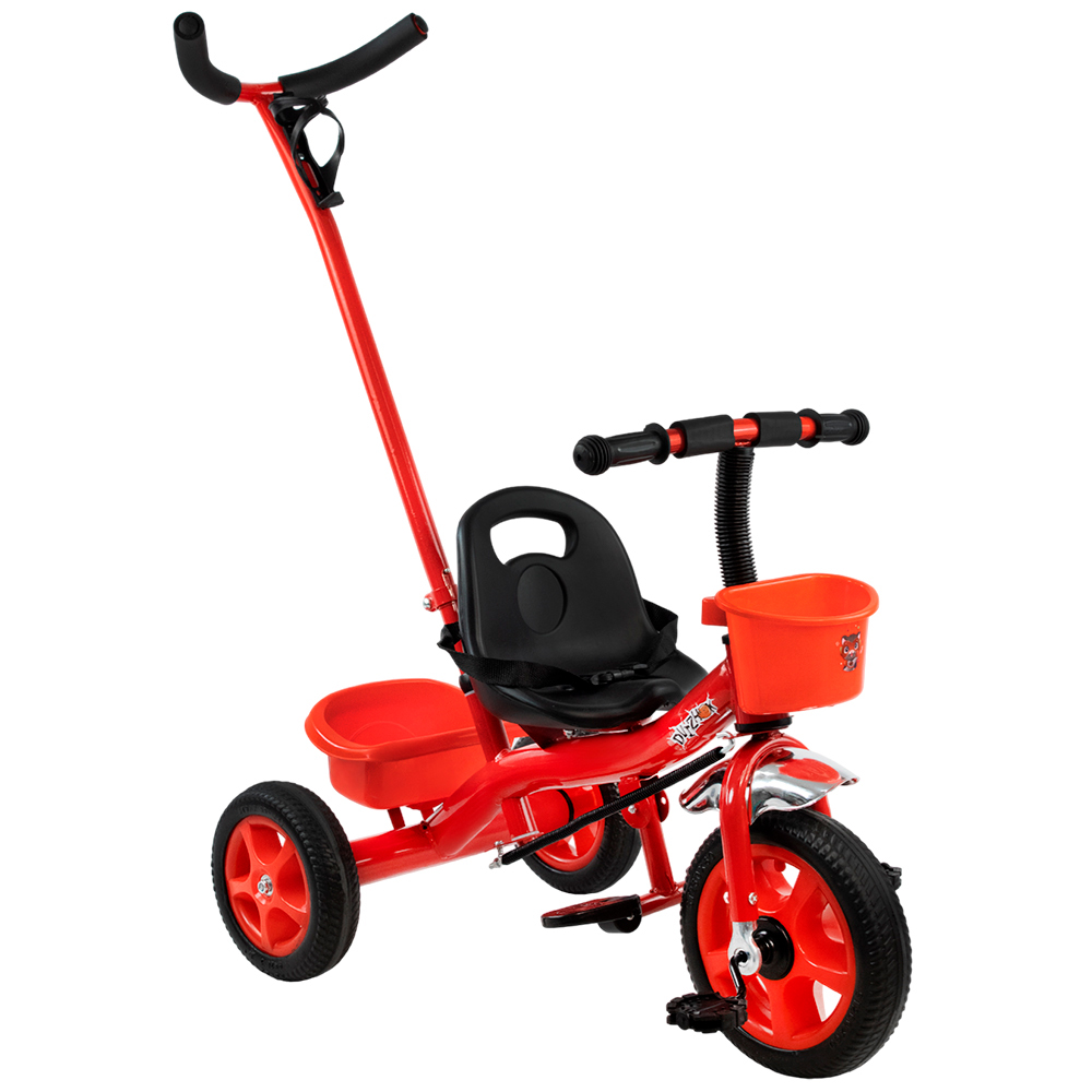 Велосипед трехколесный красный колеса EVA