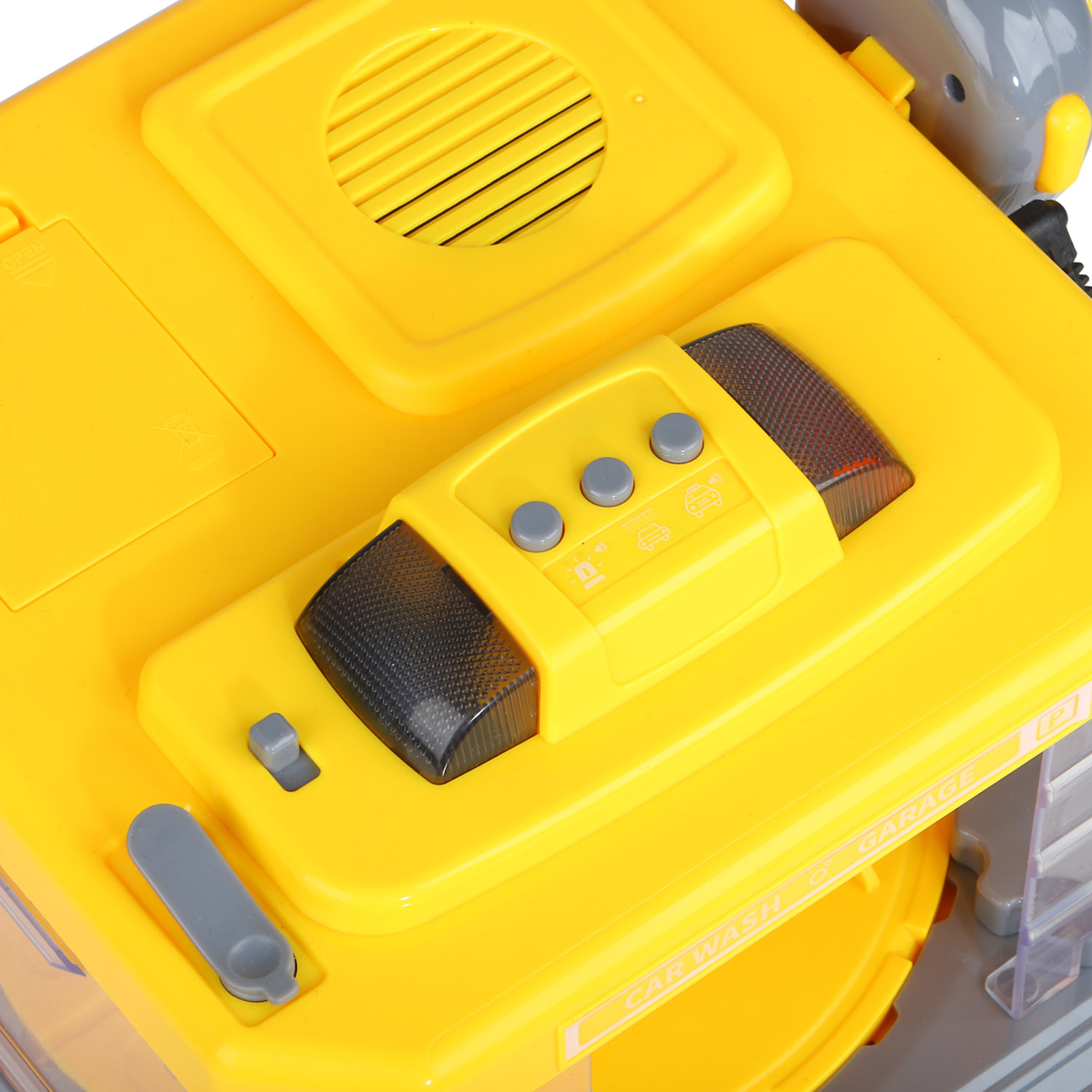 Автомойка с паром в наборе автомойка и машинка, свет, звук 31,5*22,5*20