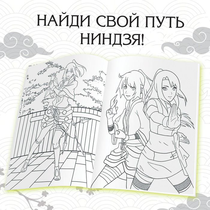 Раскраска Теневое искусство А4