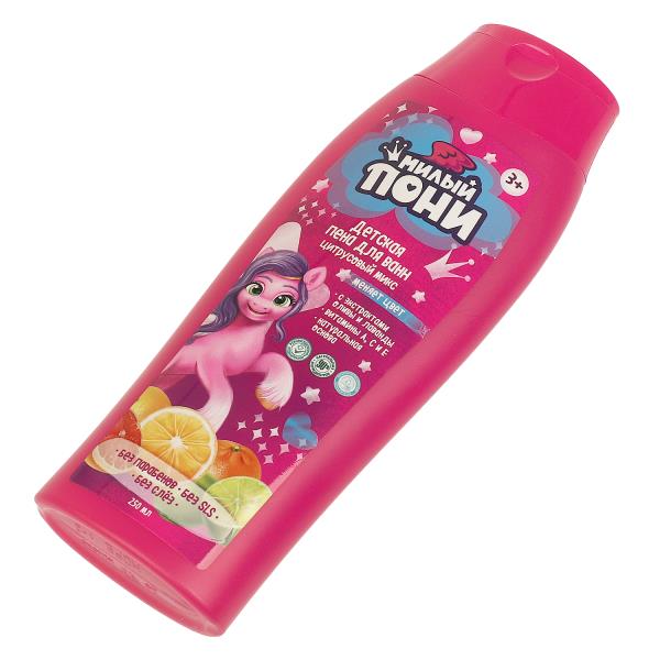 Пена Милый пони с экс олив и лаван цит Микс 250мл мен цвет Заботливая мама 378410