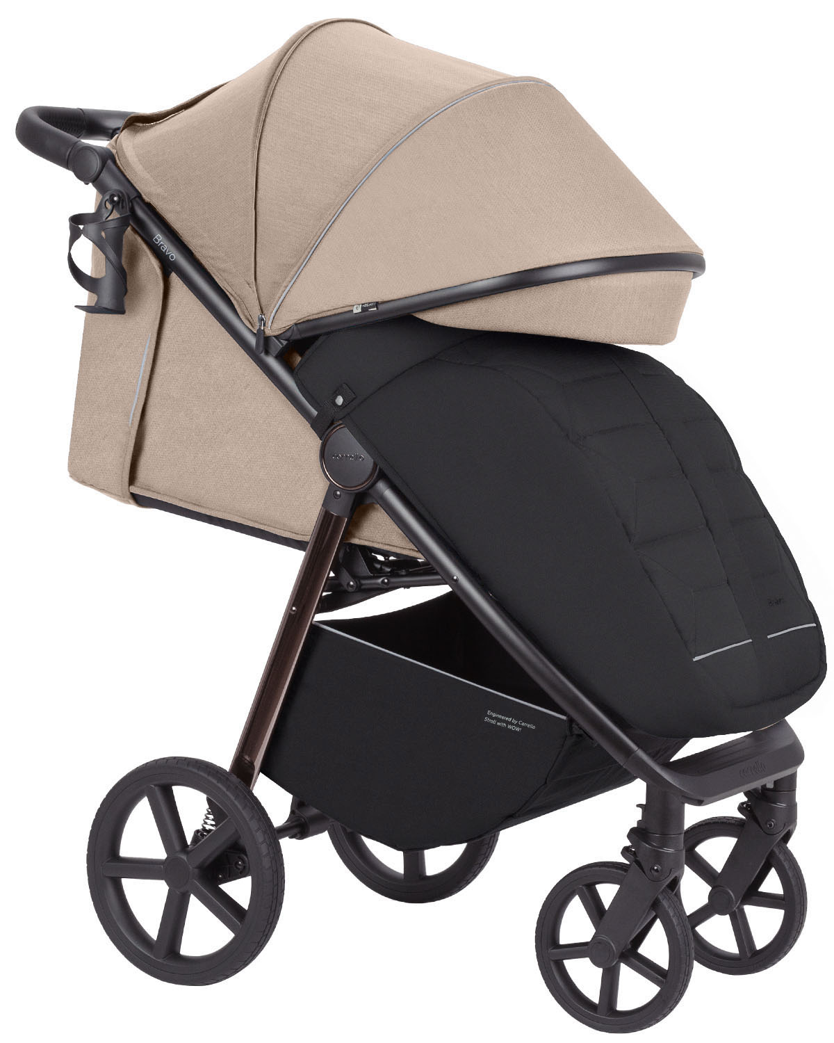 Детская коляска прогулочная Carrello Bravo Ivory Beige 2024