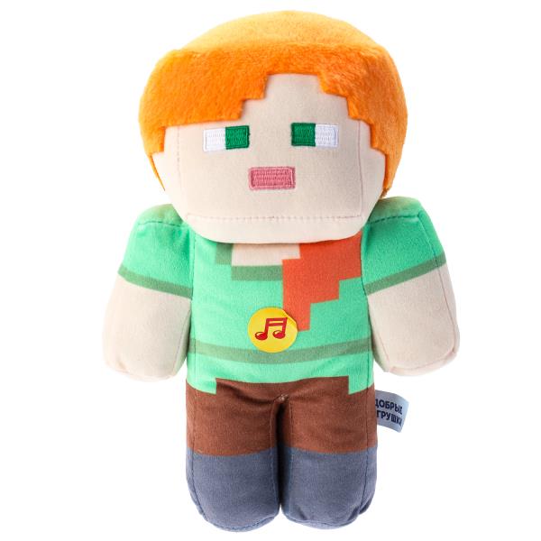 Мягкая игрушка maincraft 3 в пакете 18 см озвуч Добрые игрушки 379957