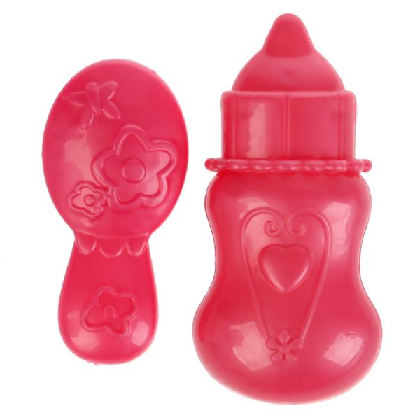 Любимая пони пьет из бутылочки чмокает розовый Карапуз 281050